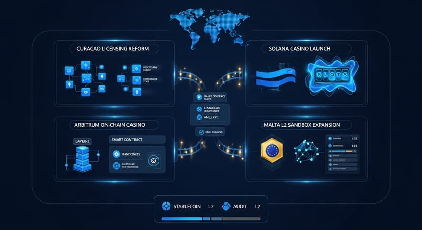 Curacao Tightens Crypto Rules as Solana Casinos Surge